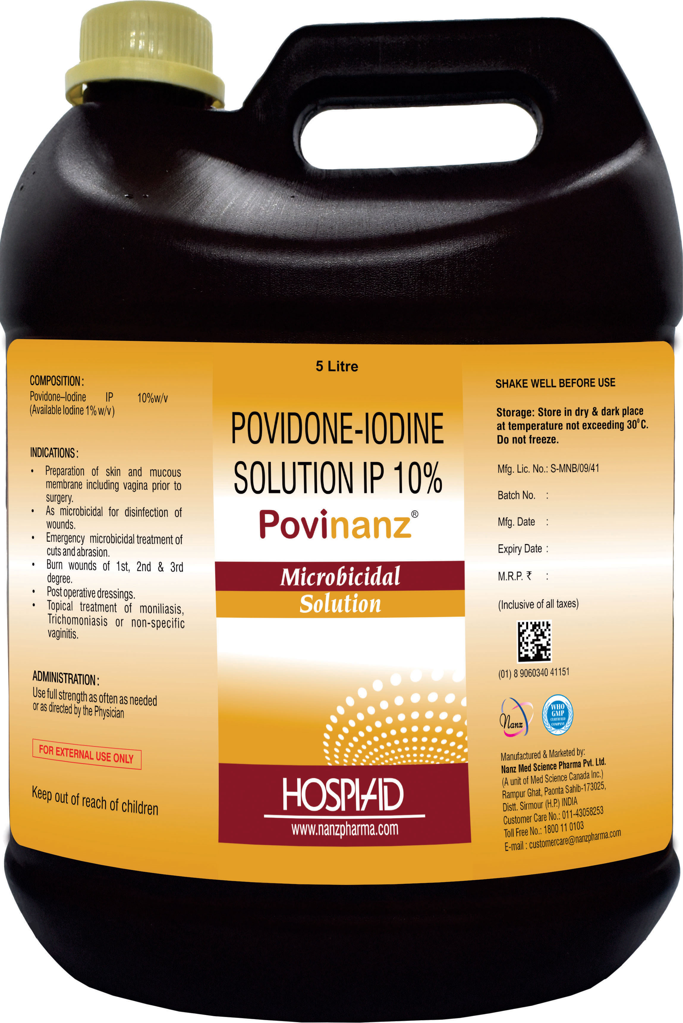 Povinanz Solution 10%